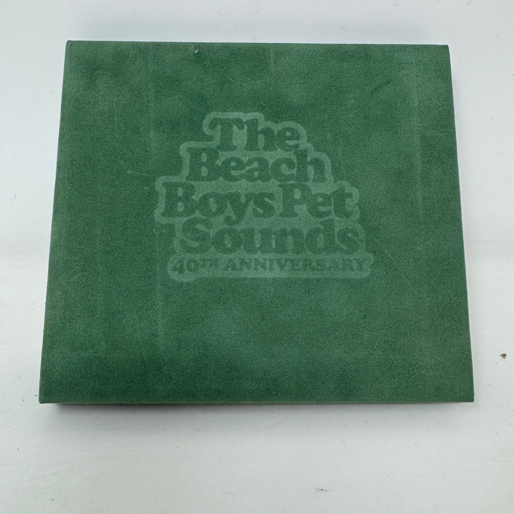 The Beach Boys Pet‎ Sounds 40th Anniversary CD DVD Green Flocked Suede Case